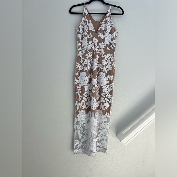 Dress the Population Rebecca Floral Lace Dress (small) - Picture 6 of 6